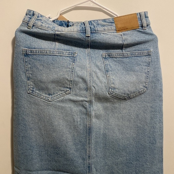 Vera Moda Women's Blue Denim Skirt - Picture 4 of 6